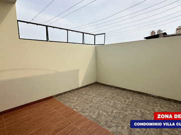 Moderna Casa En Esquina - Condominio Villa Club (La Tinguiña, Ica)