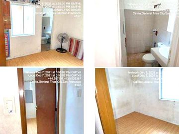 2BR HOUSE AND LOT IN BRGY. SAN FRANCISCO, GENERAL TRIAS CAVITE NEAR GOVERNOR'S DRIVE - SM CITY DASMARINAS - ROBINSONS PALA-PALA - WALTERMART GENTRI
