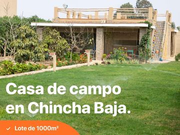 LINDA CASA DE CAMPO CON PRECIOSA ÁREA VERDE y ÁRBOLES FRUTALES 🔆🏡