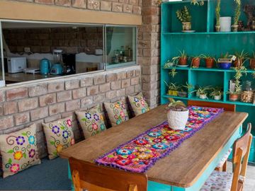 LINDA CASA DE CAMPO CON PRECIOSA ÁREA VERDE y ÁRBOLES FRUTALES 🔆🏡