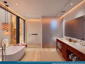 Penthouse vista al mar, con alberca y jacuzzi privado 733 m2, club de playa, campo de golf, amenidades de hotel, pre-construccion, venta, Puerto Los C