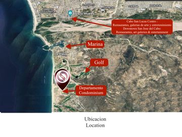 Penthouse vista al mar, con alberca y jacuzzi privado 733 m2, club de playa, campo de golf, amenidades de hotel, pre-construccion, venta, Puerto Los C