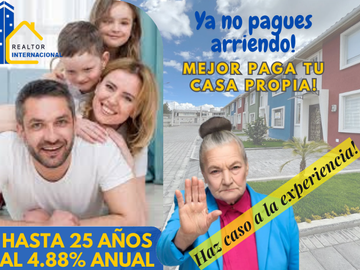 Venta de casas en conjunto habitacional en Ambato