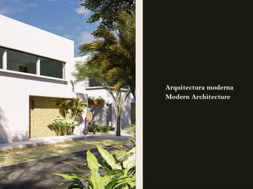 Casa con alberca en residencial privado en Tulum, en venta.