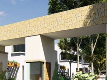 Casa con alberca en residencial privado en Tulum, en venta.