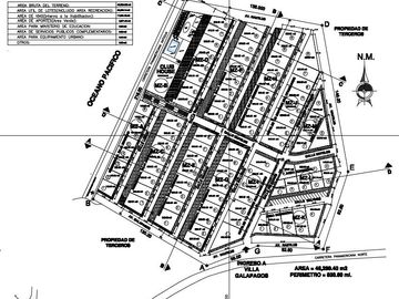 Terrenos en Vichayito, Los Órganos, Piura con vista al mar de 250 y 300 m2