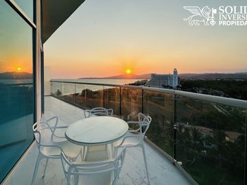 NUEVO VALLARTA | DEPARTAMENTO DE TRES RECÁMARAS A PIE DE PLAYA EN MARÍTIMA / FLAMINGOS - ENTREGA INMEDIATA
