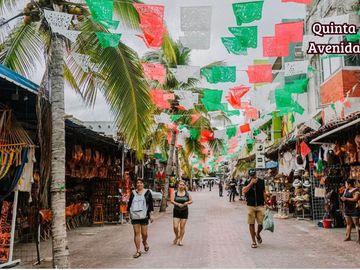 Departamento con terraza, espacios amplios, cuarto de servicio, Playa del Carmen