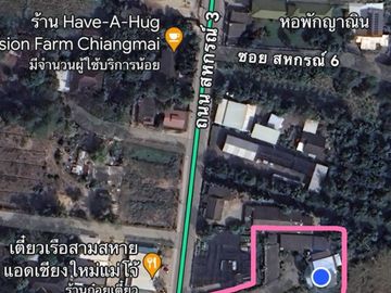 House sale,336.6Wa.,4bed,4bath, 8.5MB, near Maejo University, Nong Chom, San Sai, Chiang Mai.