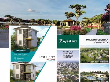 PARKLANE SETTINGS VERMOSA 3 Bedroom House and Lot near DLSU Medical Center