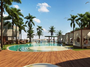 Condominio con vista al mar, club de playa, en venta Chicxulub Puerto, Merida