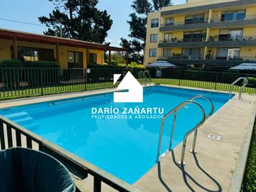 Departamento en venta en seguro condominio en Quilpué excelentes condiciones.