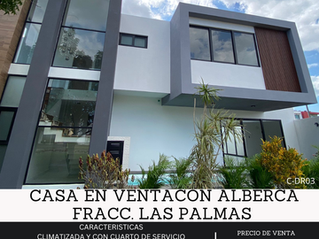 CASA EN VENTA FRACC. LAS PALMAS MEDELLIN