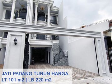 Rumah Baru 3 Lantai di Jati Padang Pasar Minggu, Jakarta Selatan