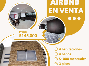 Casa uso airbnb Cuenca 4 habitaciones