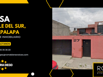 Venta De Casa En Cereales, Valle Del Sur, Iztapalapa, Cdmx Cerca De Av Arnesses