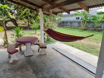 House and Spacious Land only 1.3 Kilometer to the beach for sale