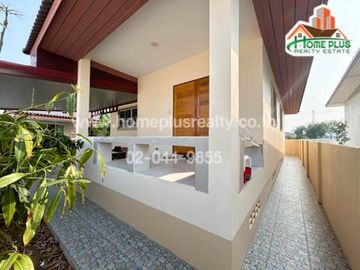 บ้านเดี่ยวชั้นเดียว หมู่บ้านภคินี ซอยเทศบาล2/12 ใกล้หาดเจ้าสำราญ เพชรบุรี