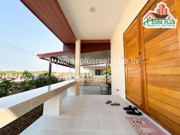 บ้านเดี่ยวชั้นเดียว หมู่บ้านภคินี ซอยเทศบาล2/12 ใกล้หาดเจ้าสำราญ เพชรบุรี