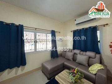 บ้านเดี่ยวชั้นเดียว หมู่บ้านภคินี ซอยเทศบาล2/12 ใกล้หาดเจ้าสำราญ เพชรบุรี