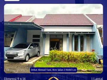 Dijual Rumah Plam Spring Regency Surabaya Jambangan dkt Ahmad Yani Frontage