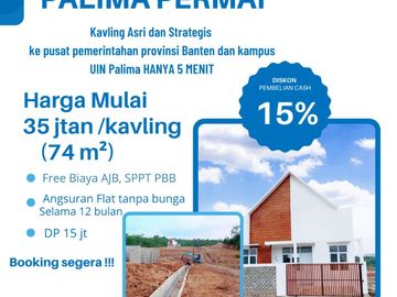Tanah Kavling Palima Permai Di Serang Banten