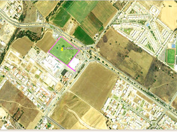 TERRENO VENTA ZONA PUNTA DEL ESTE SOBRE BULEVARD Y SOBRE EL EJE METROPOLITANO  ATENCION INVERSIONISTASAREA TOTAL  34 ,686 M2  FTE 207 M2 FONDO 16M2