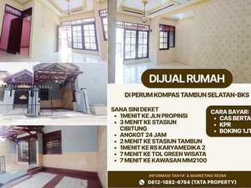 Rumah Dijual Murah di Bekasi Dekat Stasiun Tambun