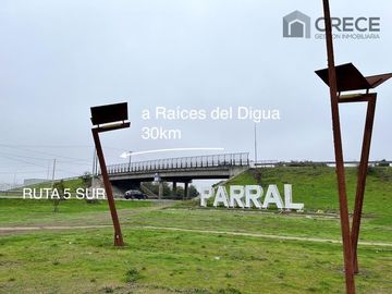 PARCELAS PARRAL 5000M2, AGUA POTABLE Y LUZ