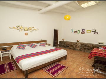 HOTEL EN VENTA, 5,228 m2 AT, URUBAMBA, VALLE SAGRADO - CUSCO