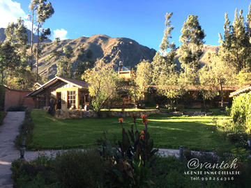 HOTEL EN VENTA, 5,228 m2 AT, URUBAMBA, VALLE SAGRADO - CUSCO