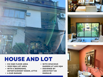 FOR SALE | Charming Home w/ Large Garden at Loyola Grand Villas Quezon City