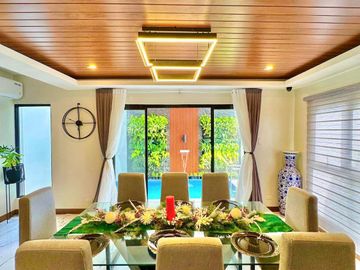 Ultimate Comfort Awaits! Buy this Brand New 3-Storey House in Greenwoods Executive Village, Pasig City. 4 Bedroom, Fully Furnished with a Pool, Smart 