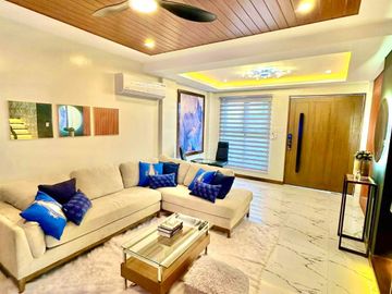 Ultimate Comfort Awaits! Buy this Brand New 3-Storey House in Greenwoods Executive Village, Pasig City. 4 Bedroom, Fully Furnished with a Pool, Smart 