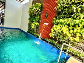 Ultimate Comfort Awaits! Buy this Brand New 3-Storey House in Greenwoods Executive Village, Pasig City. 4 Bedroom, Fully Furnished with a Pool, Smart 