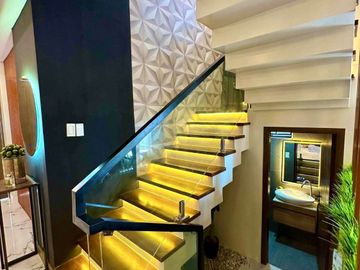 Ultimate Comfort Awaits! Buy this Brand New 3-Storey House in Greenwoods Executive Village, Pasig City. 4 Bedroom, Fully Furnished with a Pool, Smart 
