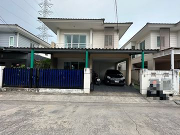 📣TP.2305139 ขายบ้านแฝดบางแสน หมู่บ้านพฤกษานารา