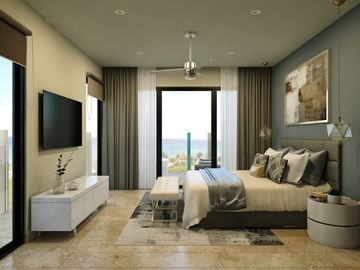 Departamento de 2 habitaciones en playa del carmen en venta de entrega inmediata