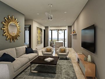 Departamento de 2 habitaciones en playa del carmen en venta de entrega inmediata