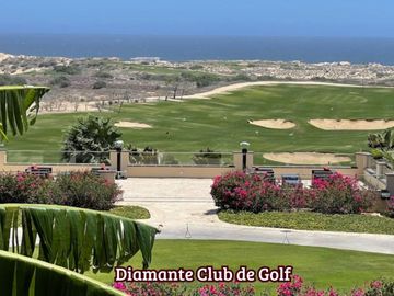 Residencia con vista al campo del golf, alberca infinity privada, Jacuzzi, Fogata, terraza en segundo piso y cava de vinos en Pacific Ocean, Cabo San