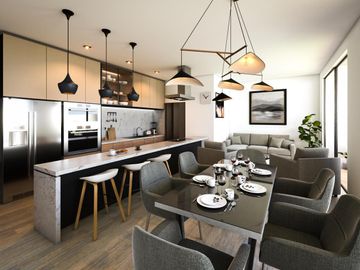 4 Cumbayá te espera. La Primavera. De Venta Departamento 100 metros 2 dormitorios con Terraza 18,30 m