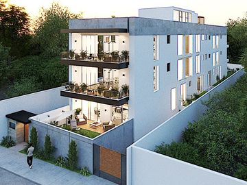4 Cumbayá te espera. La Primavera. De Venta Departamento 100 metros 2 dormitorios con Terraza 18,30 m