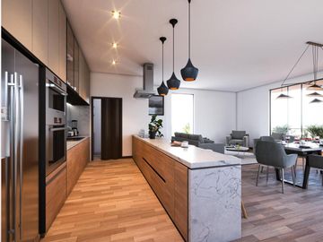 4 Cumbayá te espera. La Primavera. De Venta Departamento 100 metros 2 dormitorios con Terraza 18,30 m