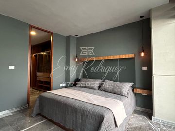 DEPARTAMENTO EN VENTA, TORRE LUMIER, GRAN JARDIN, TIPO LOFT DE LUJO, EQUIPADO