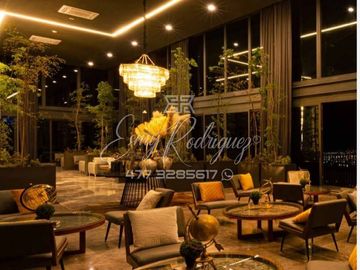 DEPARTAMENTO EN VENTA, TORRE LUMIER, GRAN JARDIN, TIPO LOFT DE LUJO, EQUIPADO