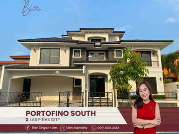 Portofino South 5 Bedroom House For Sale With Pool along Daang Hari, Las Piñas