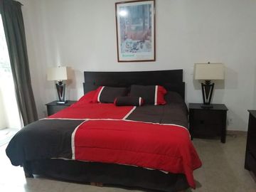 RENTA DEPARTAMENTO AMUEBLADO EN CUERNAVACA. MOR.   EN RESIDENCIAL QUINTA DEL BOSQUE.