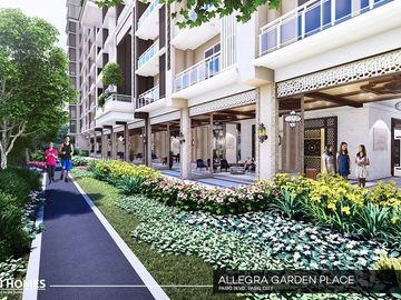 12% Down Payment in 21months Promo! Allegra Garden Place RFO Condo in Bagong Ilog, Pasig City near Rizal Medical Center, Capitol Commons, BGC and East