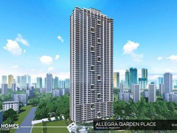 12% Down Payment in 21months Promo! Allegra Garden Place RFO Condo in Bagong Ilog, Pasig City near Rizal Medical Center, Capitol Commons, BGC and East