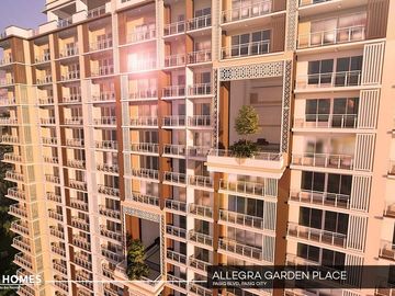 12% Down Payment in 21months Promo! Allegra Garden Place RFO Condo in Bagong Ilog, Pasig City near Rizal Medical Center, Capitol Commons, BGC and East